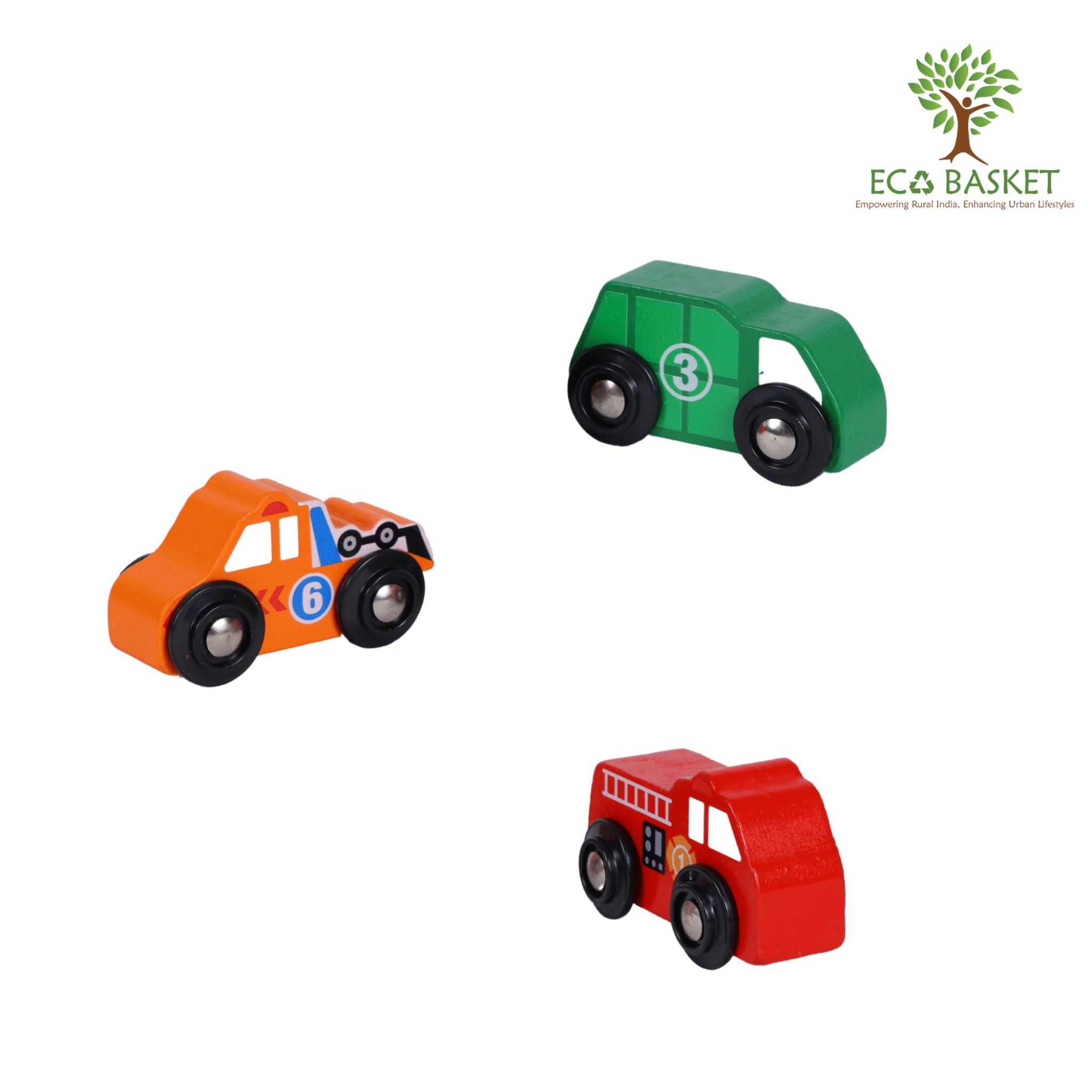 Wooden Mini Cars