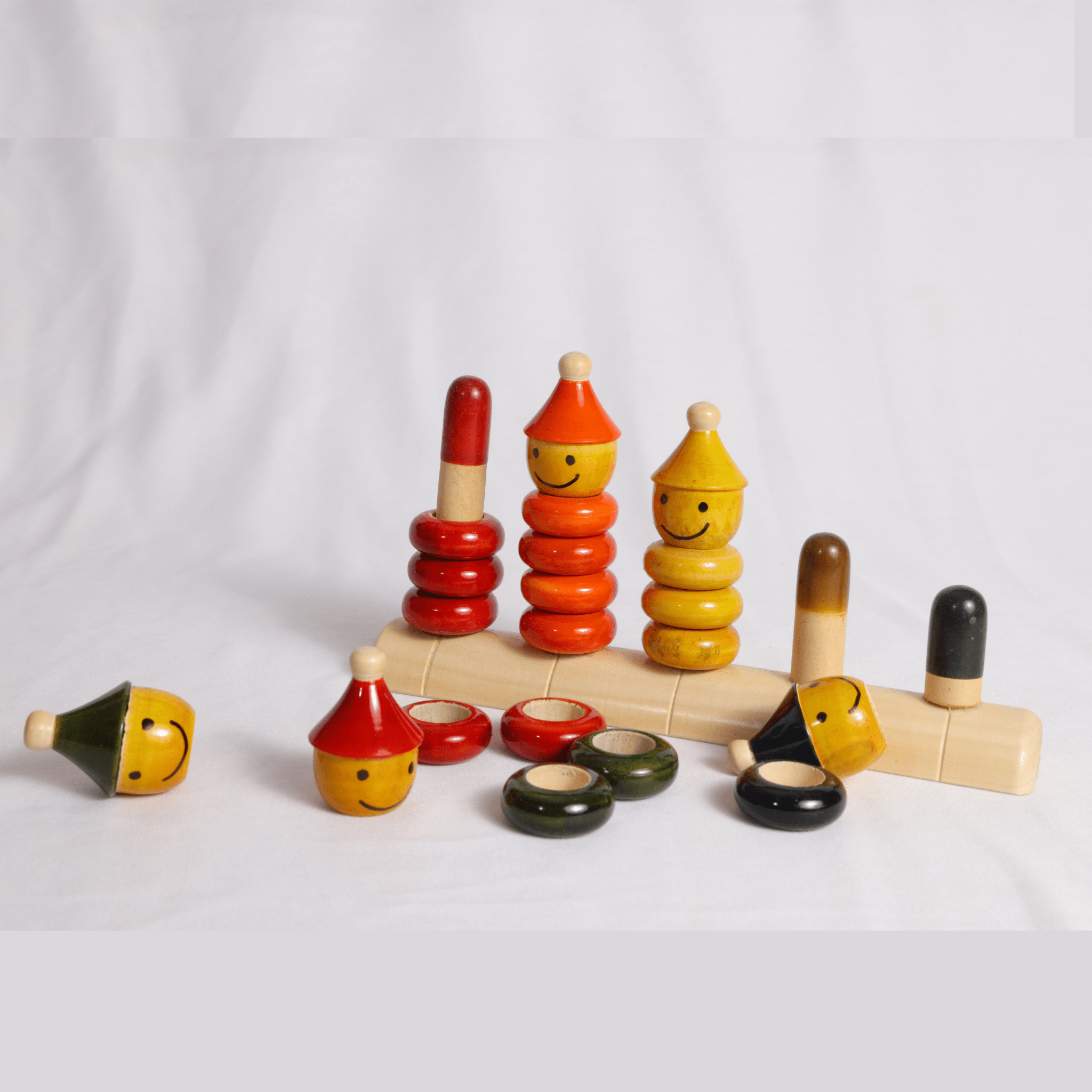 Wooden Peppy Five Set