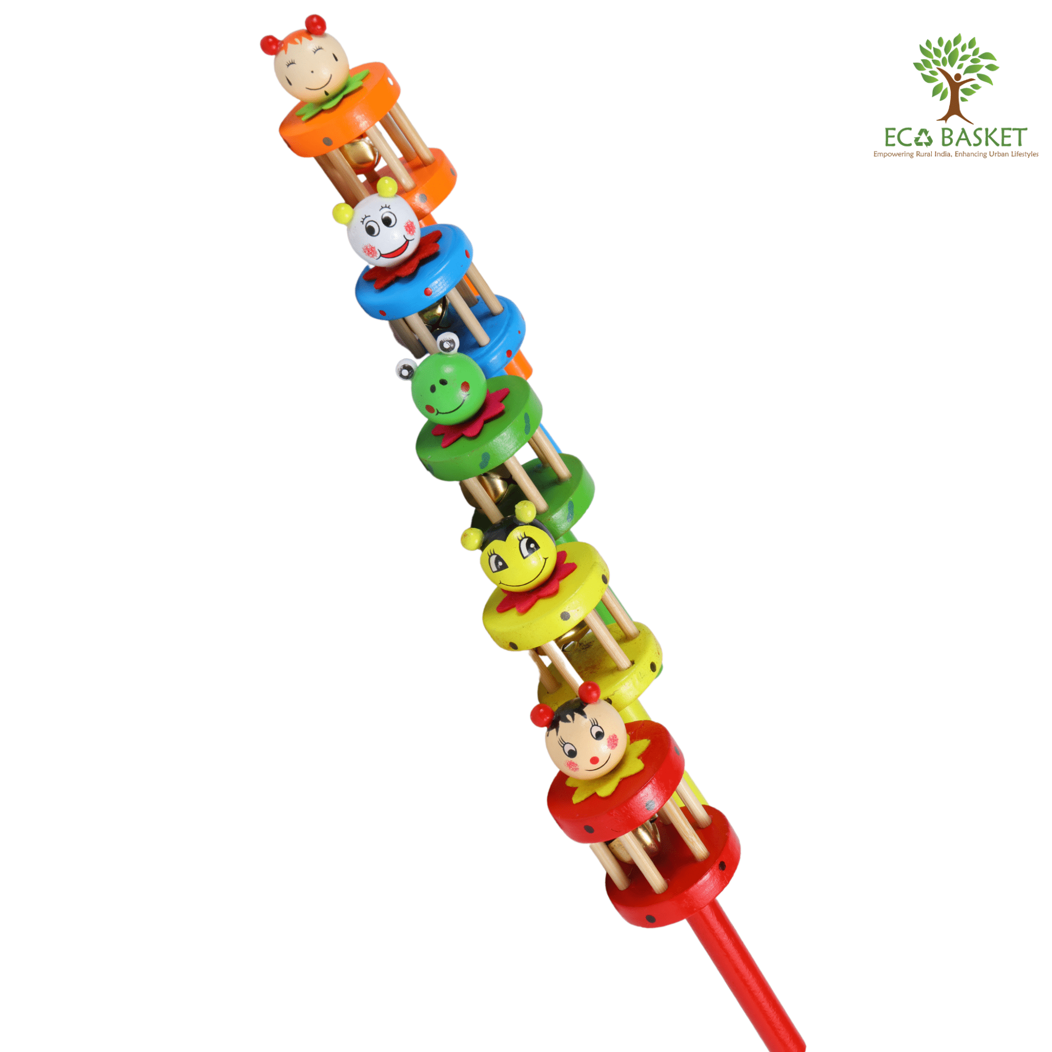 Wooden Single Bell Toy