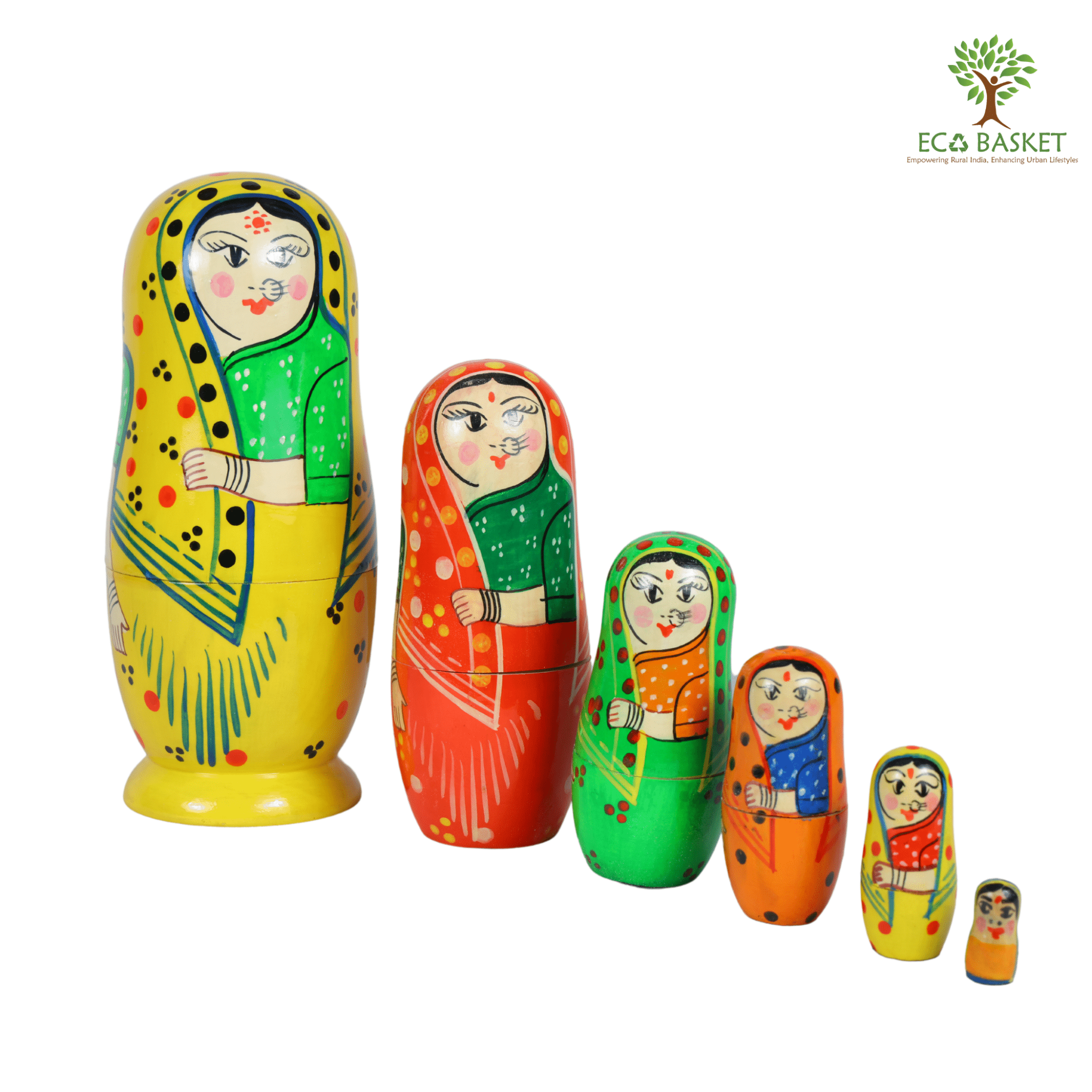 Wooden Surprise Family Big Set 6
